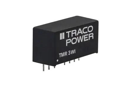 TRACOPOWER TMR 3WI DC/DC Konverter, 5V dc OUT 600 mA Durchsteckmontage 18V dc 1.6 kV dc 3 W -40 °C 85 °C