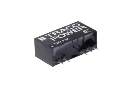 TRACOPOWER TMV 2HI DC/DC Konverter, 12V dc OUT 84 mA Durchsteckmontage 5.5V dc 5.2 kV dc 2 W -40 °C 85 °C