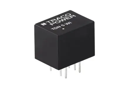 Produktfoto 1 von TRACOPOWER DC/DC Konverter 2-Kanal, 555 mA DIP-8 7-Pin Einstellbar 9V dc