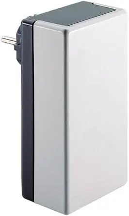 Produktfoto 1 von Bopla Serie Eletec Tragbares Gehäuse, ABS, 50 mm Eingebautes Batteriefach, 100 mm, H. 40 mm, Grau, IP40