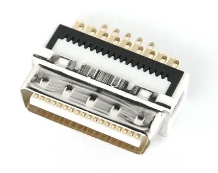 Produktfoto 1 von Hirose SCSI-Steckverbinder 36-polig Stecker Gerade, Kabel, 1.27 mm DX Lot