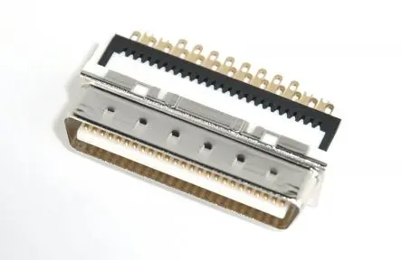 Produktfoto 1 von Hirose SCSI-Steckverbinder 50-polig Stecker Gerade, Kabel, 1.27 mm DX Lot