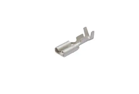 Produktfoto 1 von JST STO Flachsteckhülse, Silber, Isoliert, 4.8 x 0.5 mm, Stecker, 20 AWG min, 18 AWG