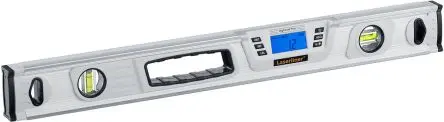 Produktfoto 1 von Laserliner LCD-Neigungsmesser, Typ Digital, 600 mm, 2 Libelle/n Magnetisch, 2° At 1° … 89°, 1° At 89°…90°, ± 0.1° (At