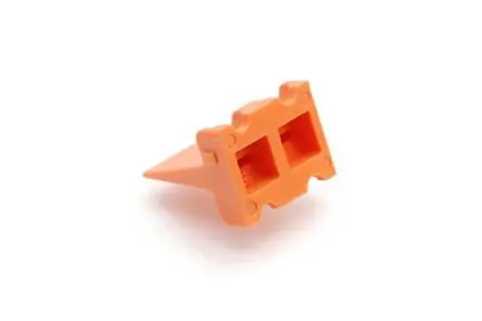 Produktfoto 1 von Amphenol Industrial ATP Serie Keilverriegelung Thermoplast, Buchse, Gerade, 10AWG, 14 AWG, 4-polig,