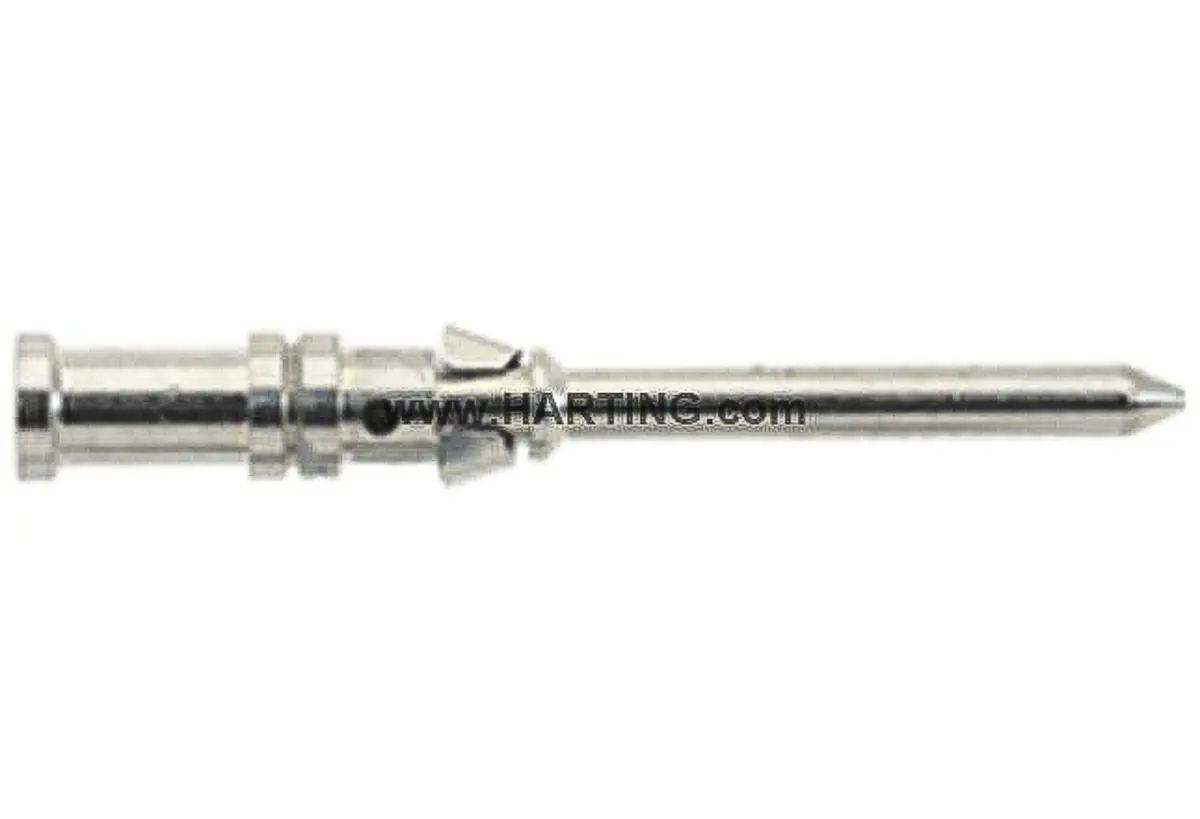 Produktfoto 1 von HARTING 0915 Kontakt für robusten Stromversorgungsstecker Stecker 10A Crimpkontakt 0.14 mm² 0.37 mm²