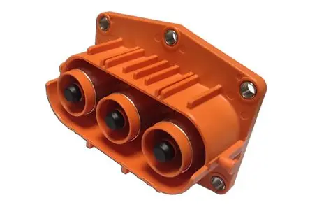 Produktfoto 1 von Amphenol Industrial HVSL1000 EV-Steckverbinder, Typ EV 250A, 1-reihig, 3-polig, Buchse, 0.5mm², Stecker