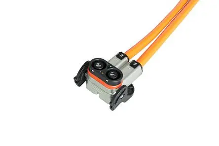 Produktfoto 1 von Amphenol Industrial HVSLS600 EV-Steckverbinder, Typ EV 120A, 1-reihig, 2-polig, Stecker, 25mm², Buchse