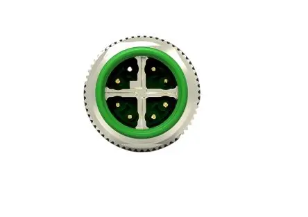 Produktfoto 1 von TE Connectivity X-code M12 Rundsteckverbinder Stecker 8-polig Stecker 0.5A Kabel IP67