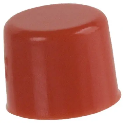 Produktfoto 1 von C & K Drucktastenkappe Rot für Serie 8020 (Einrast-Druckschalter)