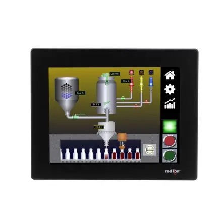 Produktfoto 1 von Red Lion, CR1000, HMI-Touchscreen, Farbbildschirm, 800 x 480 pixel, 177.8 mm