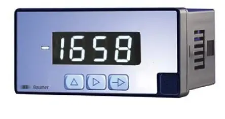 Produktfoto 1 von Baumer PA406 LED Multifunktions-Panel-Messgeräte für AC Strom H 45 mm B 93 mm 4-Stellen 14 mm Ziffernhöhe