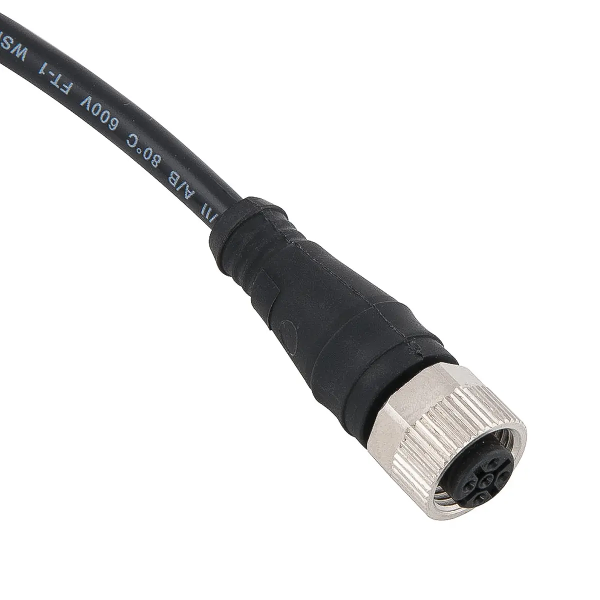 Produktfoto 1 von Molex 120010, 4-polig Sensor-Betätigungselementkabel, M12 Buchse / Freies Ende, Länge 10 m