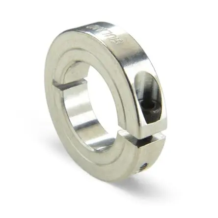 Produktfoto 1 von Ruland Aluminium Wellenmanschette Einteilig, mit Spannschraube 30 mm Außen-ø x 8mm