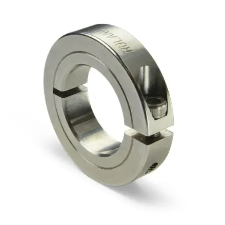 Produktfoto 1 von Ruland Edelstahl Wellenmanschette Einteilig, mit Spannschraube 45 mm Außen-ø x 10mm