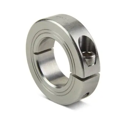 Produktfoto 1 von Ruland Edelstahl Wellenmanschette Einteilig, mit Spannschraube 54 mm Außen-ø x 15mm