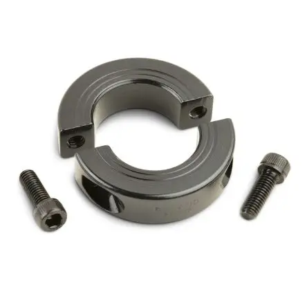 Produktfoto 1 von Ruland Kohlenstoffstahl Wellenmanschette Zweiteilig, mit Spannschraube 34 mm Außen-ø x 13mm