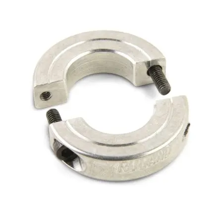 Produktfoto 1 von Ruland Aluminium Wellenmanschette Zweiteilig, mit Spannschraube 30 mm Außen-ø x 8mm