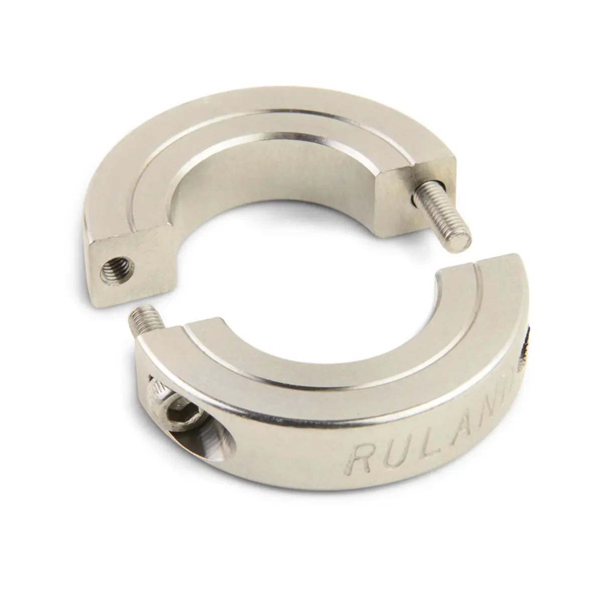 Produktfoto 1 von Ruland Edelstahl Wellenmanschette Zweiteilig, mit Spannschraube 45 mm Außen-ø  x 10 mm