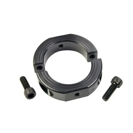 Produktfoto 1 von Ruland Kohlenstoffstahl Wellenmanschette Zweiteilig, mit Spannschraube 54 mm Außen-ø x 15mm