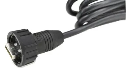 Produktfoto 1 von Amphenol Industrial, Gerade UA USB-Steckverbinder Stecker USB-Typ A auf A 1, Kabel USB 3.0 IP67