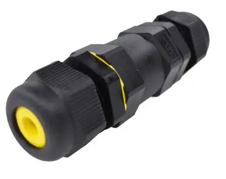 Produktfoto 1 von Amphenol Industrial SC 24.2 mm Standard Rundsteckverbinder Buchse 4-polig Buchse 15A Kabel IP68