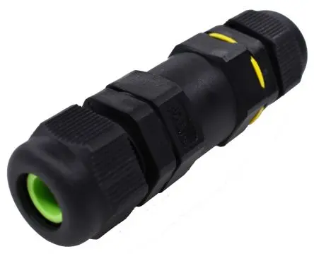 Produktfoto 1 von Amphenol Industrial SC 24.2 mm Standard Rundsteckverbinder Buchse 2-polig Buchse 20A Kabel IP68