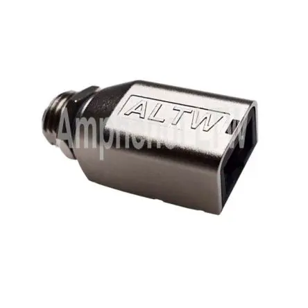 Produktfoto 1 von Amphenol Industrial, Gerade RJS Rundsteckverbinder Adapter 1, IP67 Buchse 1 Stecker