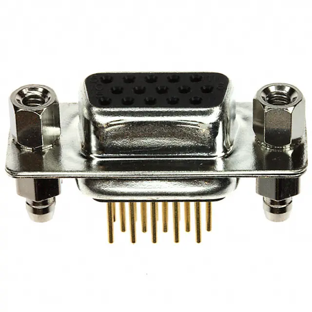 Norcomp 180 D-Sub-Steckverbinder Gerade, 15-polig 2.29 mm Raster, Durchsteckmontage Buchse, mit 4-40 Platinenbefestigung