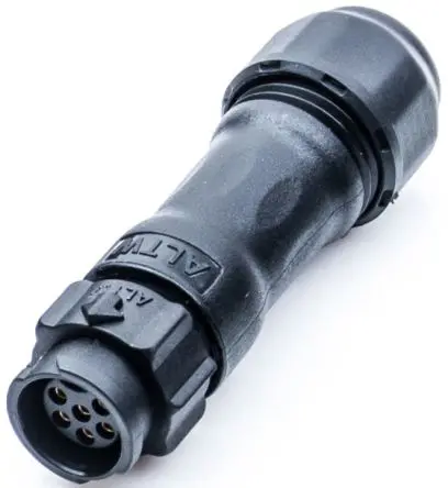 Produktfoto 1 von Amphenol Industrial X-LOK 20 mm Standard Rundsteckverbinder Buchse 6-polig Buchse 5A Kabel IP68