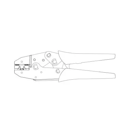 Produktfoto 1 von Amphenol Industrial X-LOK Crimp-Werkzeug für X-Lok Crimp-Anschlussklemmen