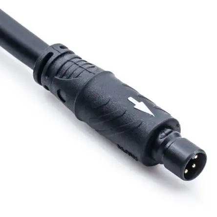 Produktfoto 1 von Amphenol Industrial Q8D, 3-polig Sensor-Betätigungselementkabel, HS-Verriegelung D-Größe Buchse / Freies Ende Nicht