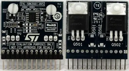 Produktfoto 1 von STMicroelectronics EVL-SRK2001-HVS Entwicklungsbausatz Spannungsregler, Evaluierungsboard für adaptiven synchronen