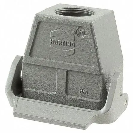 Produktfoto 1 von HARTING Han B Kappe für robusten Stromversorgungsstecker 1 Hebel 1, Kabel 10B Haube, IP65
