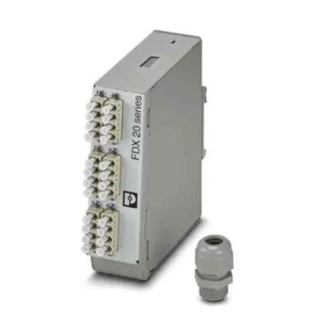 Produktfoto 1 von Phoenix Contact 12 Port Multimodus LC B. 135mm H. 130 mm