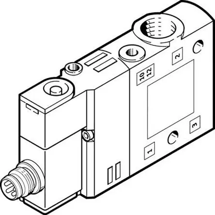 Produktfoto 1 von Festo CPE Vorgesteuertes Magnetventil G, Steuer--betätigt