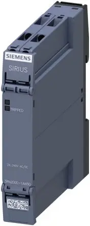 Produktfoto 1 von Siemens 3RN2 Überwachungsrelais, 1-poliger Umschalter DIN-Hutschiene
