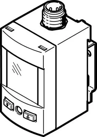 Produktfoto 1 von Festo Drucksensor, 0 bar bis 10 bar 30V, IP67, IP65 50 °C