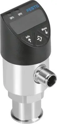 Produktfoto 1 von Festo Drucksensor 35V dc, 0bar bis +10 bar, IP65, IP67