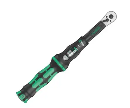 Produktfoto 1 von Wera Click-Torque A 5 1/4 in Klick-Drehmomentschlüssel Vierkant 2.5 To 25 Nm, Länge 290mm, ±4 %