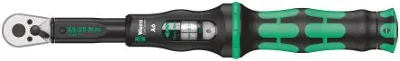 Produktfoto 1 von Wera Click-Torque B 1 3/8 in Klick-Drehmomentschlüssel Vierkant 10 to 50 Nm, Länge 360mm, ±3 %