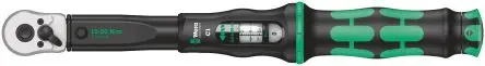 Produktfoto 1 von Wera Click-Torque C 1 1/2 in Klick-Drehmomentschlüssel Vierkant 10 to 50 Nm, Länge 360mm, ±3 %