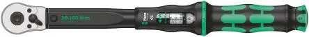 Produktfoto 1 von Wera Click-Torque C 2 1/2 in Klick-Drehmomentschlüssel Vierkant 20 To 100 Nm, Länge 405mm, ±3 %
