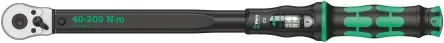 Produktfoto 1 von Wera Click-Torque C 3 1/2 in Klick-Drehmomentschlüssel Vierkant 40 To 200 Nm, Länge 510mm, ±3 %