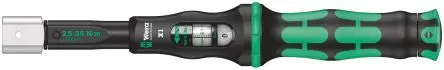 Produktfoto 1 von Wera Click-Torque X 1 9 x 12 mm Klick-Drehmomentschlüssel Vierkant 2.5 To 25 Nm, Länge 292mm, ±4 %