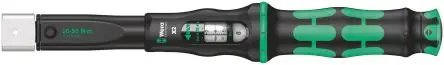 Produktfoto 1 von Wera Click-Torque X 2 9 x 12 mm Klick-Drehmomentschlüssel Vierkant 10 to 50 Nm, Länge 338mm, ±3 %