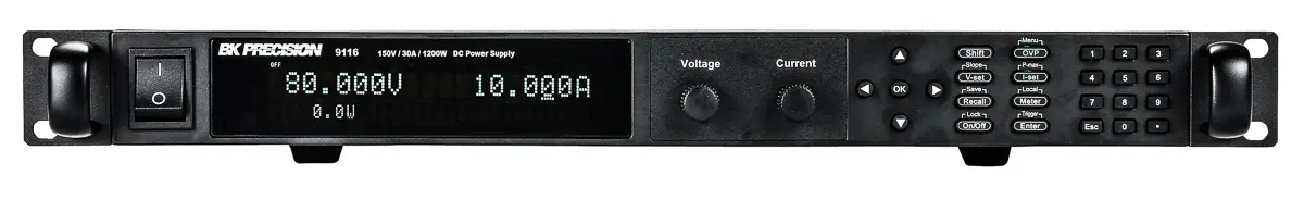 Produktfoto 1 von BK Precision BK9116 Digital Labornetzgerät 1.2kW, 0 → 150V / 30A