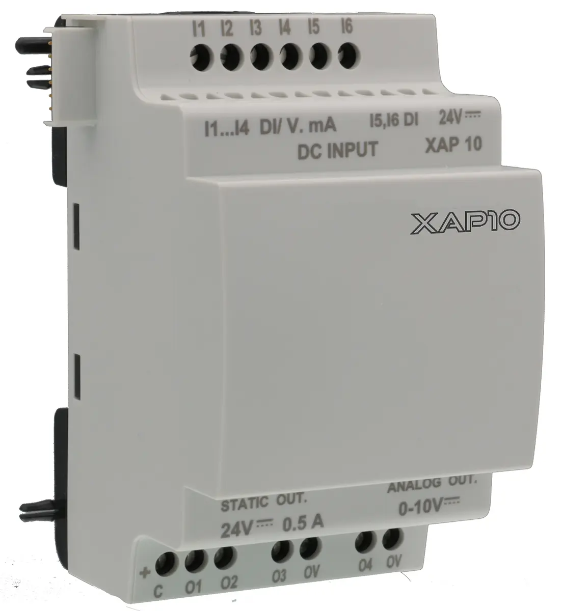 Produktfoto 1 von Crouzet XAP10 Erweiterungseinheit für PLC 6 x Analog, digital Eingang / 2 x  Digital Ausgang