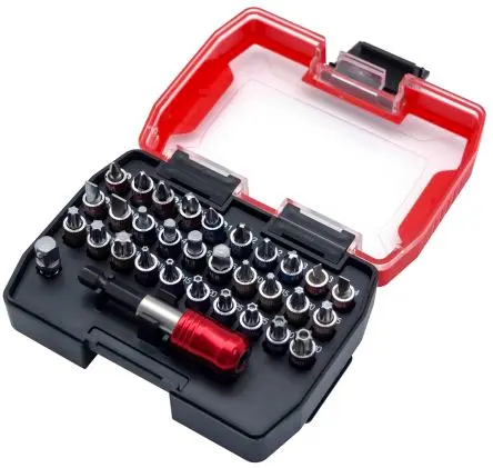 Produktfoto 1 von RS PRO Sechskant, Phillips, Pozidriv, Geschlitzt, TORX® BO Treiberbit, S2 Stahl Hex 3, Hex 4, Hex 5, Hex 6, PH1, PH2,