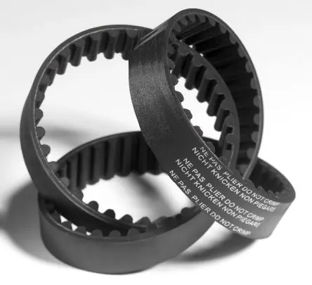 Produktfoto 1 von RS PRO Fiberglas Gummi Zahnriemen 220 Zähne 1.1 m 15 mm, Teilung 5 mm